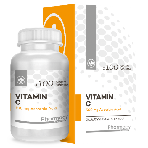 SPAR VITAMIN C 500MG TAB 100'